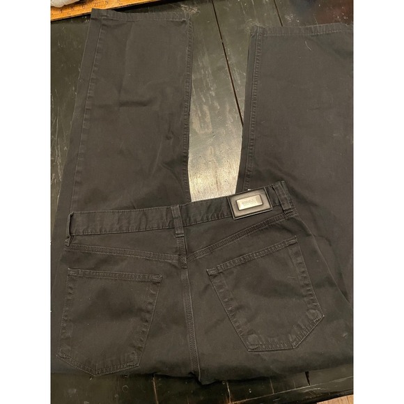 Hugo Boss Alabama Mens Black Straight Leg Cotton Pants 34x34 (Measured 34x26) - Picture 5 of 8